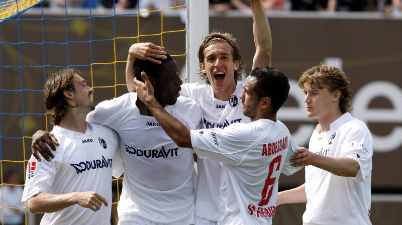 "Freiburg" spēlētāji
Foto: AP