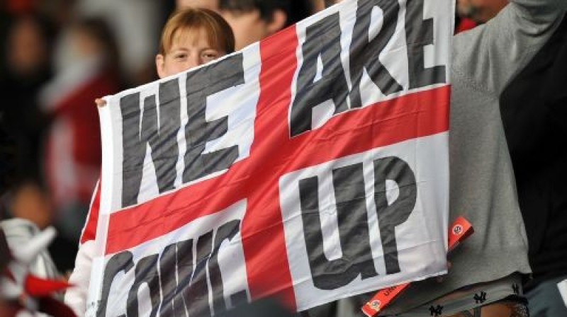 Šefīldas kluba līdzjutēji zina, kas sagaida viņu komandu
Foto: AFP