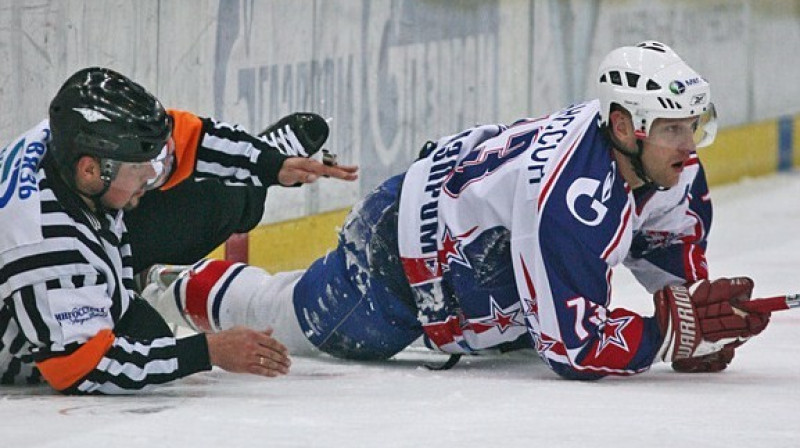 Andreass Johansons vēl ''SKA'' komandas rindās
Foto: ITAR-TASS