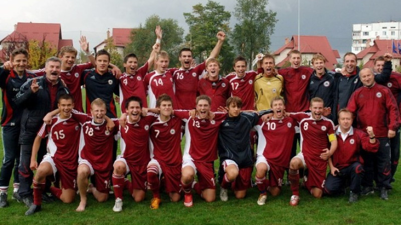 Latvijas U19 izlase
Foto: LFF