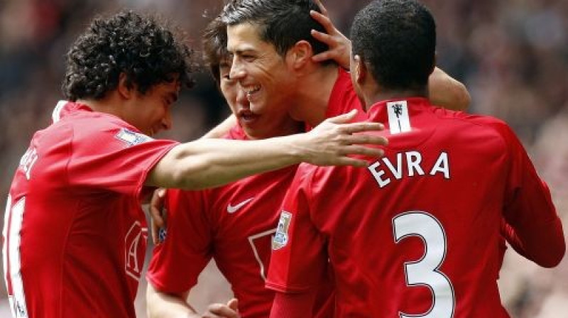 Pērn par pasaules čempioni kļuva "Manchester United"
Foto: AP/Scanpix
