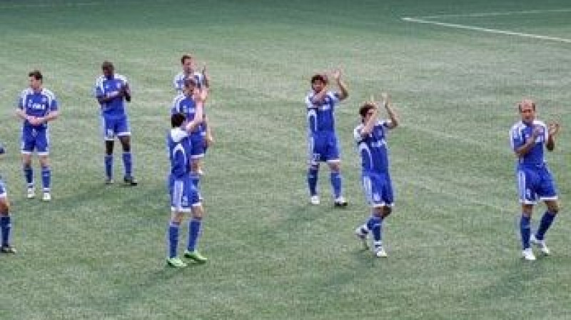 Baku "Inter" pateicas atbalstītājiem
Foto: www.inter.az