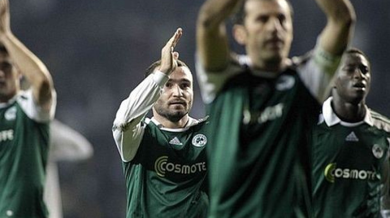 "Panathinaikos" spēlētāji
Foto: daylife.com