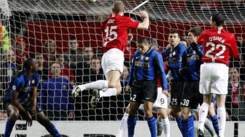 Nemanjs Vidičs gūst vārtus pret ''Inter'' Čempionu līgas astotdaļfinālā
Foto: digitale