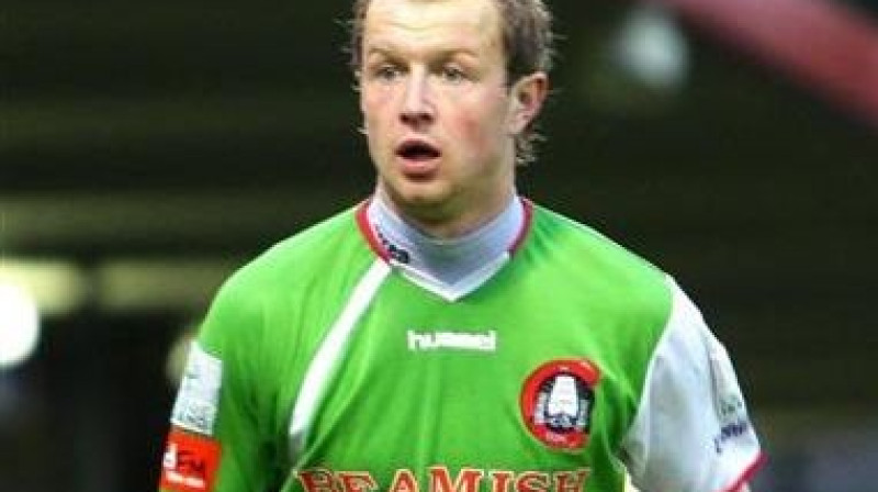 Guntars Silagailis ir viens no vadošajiem "Blāzmas" spēlētājiem
Foto: www.corkcityfc.ie