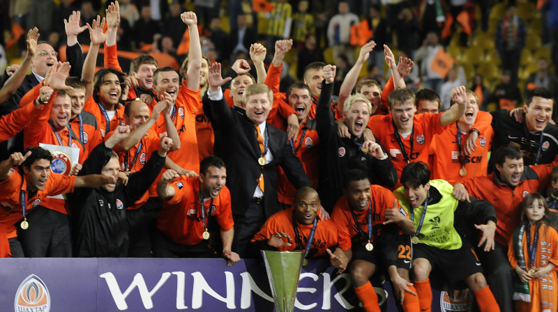 "Shakhtar" līksmo
Foto: AFP