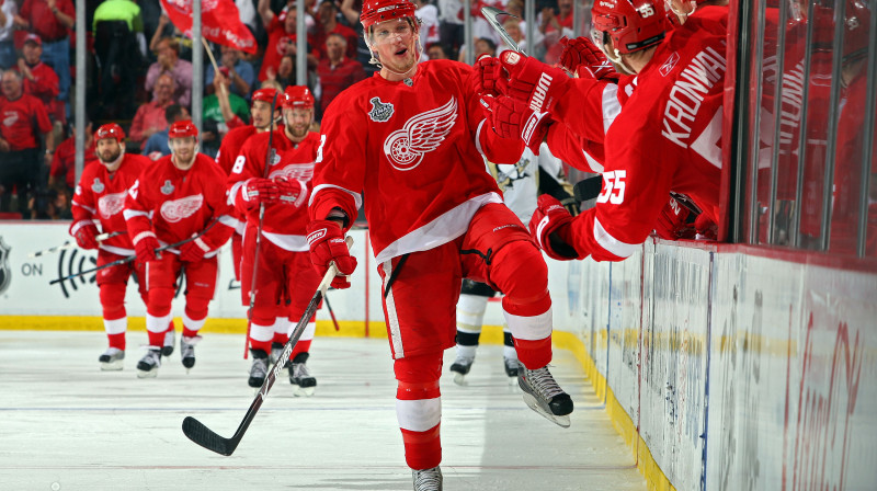 Justins Abdelkaders atzīmē vārtu guvumu
Foto: AFP