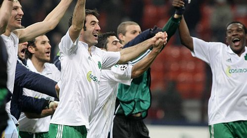 "Panathinaikos" spēlētāji
Foto: digitale