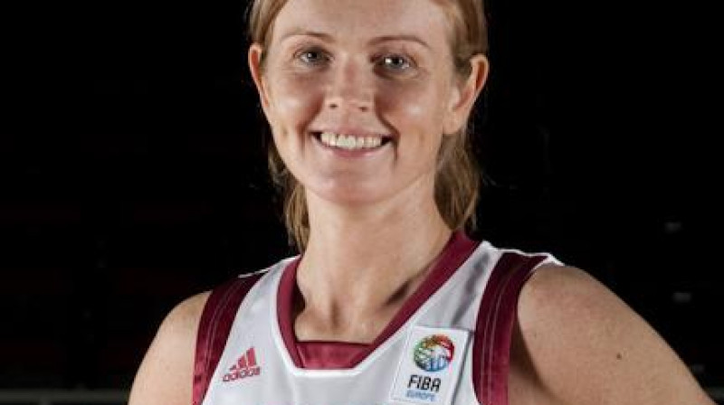 SK "Cēsis" kapteine un septiņkārtējā Latvijas čempione Ieva Tāre
Foto: EuroBasketWomen2009.com