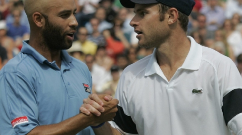 Džeimss Bleiks un Endijs Rodiks
Foto: Professional Sport