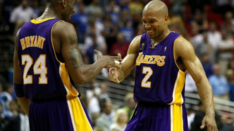 Kobe Braients un Dereks Fišers
Foto: AFP/Scanpix