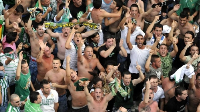 "Real Betis" līdzjutēji pauž savu attieksmi pret kluba īpašnieku
Foto: marca