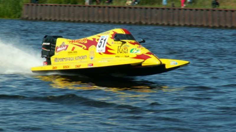 Uvis Slakteris
Foto: Riga Powerboat Team