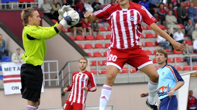 Ģirts Karlsons (SK Liepājas metalurgs).
Foto: Romualds Vambuts, eSports.lv