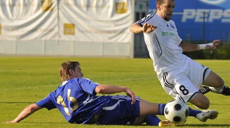 Epizode no "Dinaburg" - "Nomme" cīņas
Foto: R.Vambuts (eSports.lv)