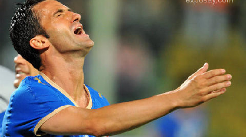 Kristians Panuči Itālijas izlases sastāvā.