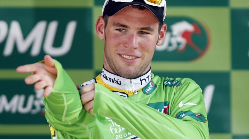 Marks Kavendišs - līderis starp sprinteriem.
Foto: Reuters