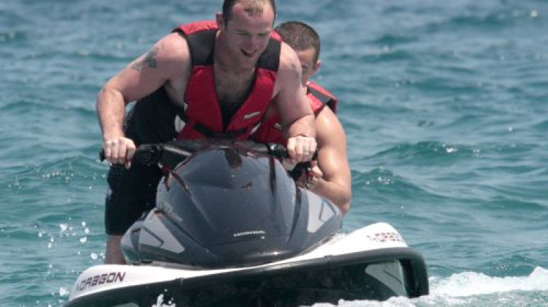 Veins Rūnijs atvaļinājuma laikā
Foto: AFP