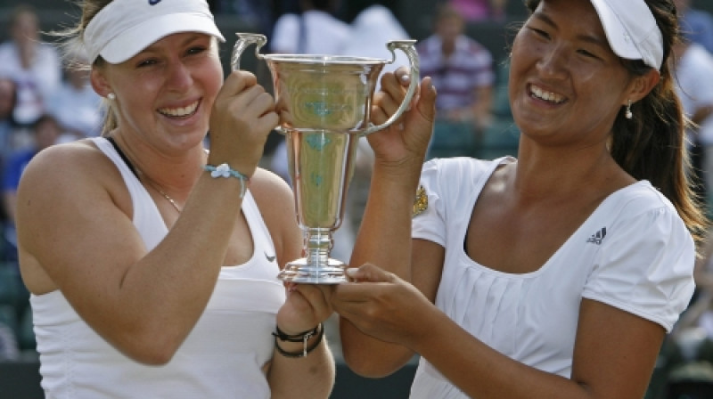 Sallija Pīrsa un Nopavana Lertčevakarna
Foto: Professional Sport