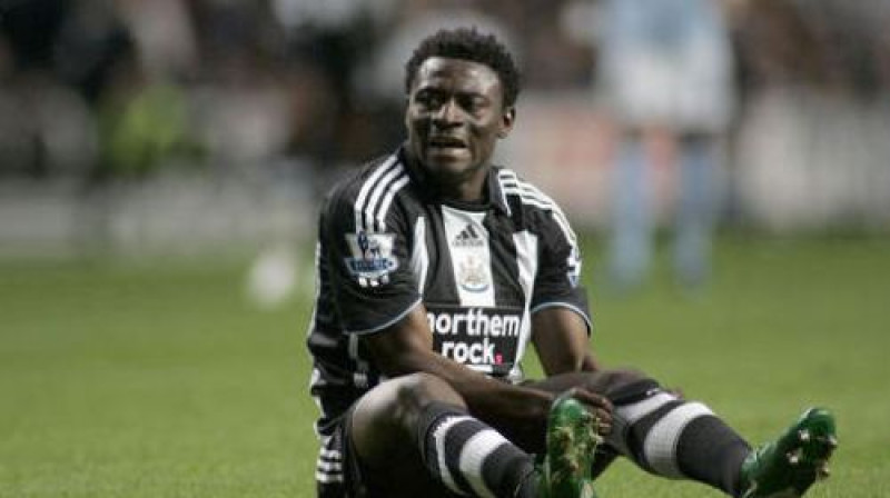 Viens no "Newcastle" pelnošākajiem futbolistiem - Obafemi Martins
Foto: AFP