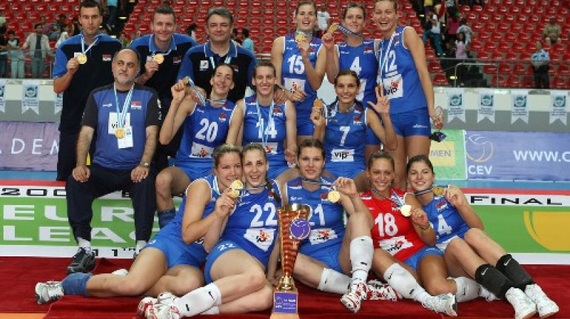 Serbijas sieviešu volejbola izlase
Foto: www.cev.lu
