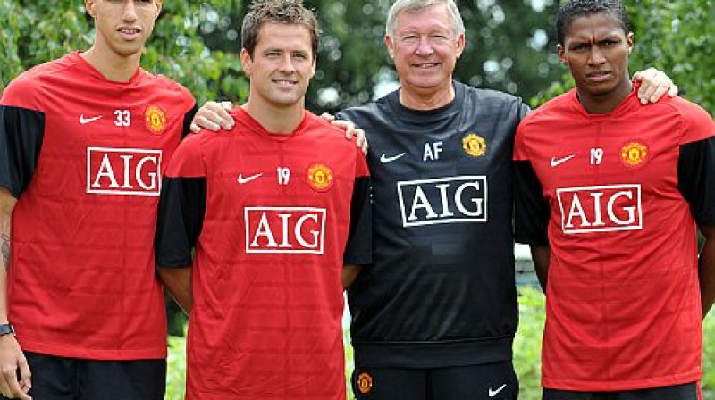 Obertāns, Ouvens, Fergusons un Valensija
Foto: AFP