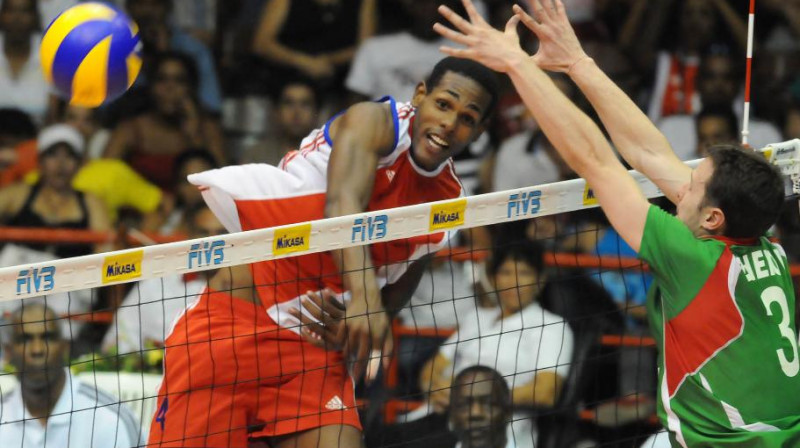 Bulgārijas izlase nedēļas nogalē divas reizes apspēlēja Kubu
Foto: www.fivb.com