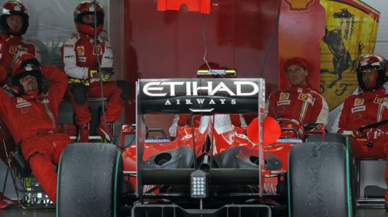 Kimi Raikonens nepabeidza vakardienas sacīksti
Foto: AP