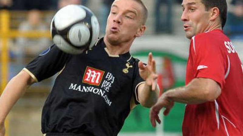 Pagājušajā sezonā "Wisla" piedalījās UEFA
kausa izcīņā. Foto: AFP