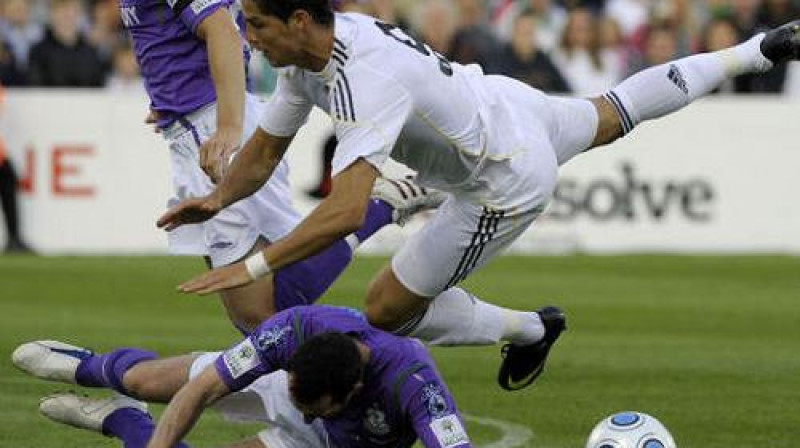 Ronaldu jau darbībā "Real" sastāvā
Foto: AFP