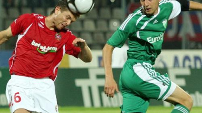 Epizode no "Wisla" - "Levadia" pirmā mača
Foto: www.wisla.krakow.pl