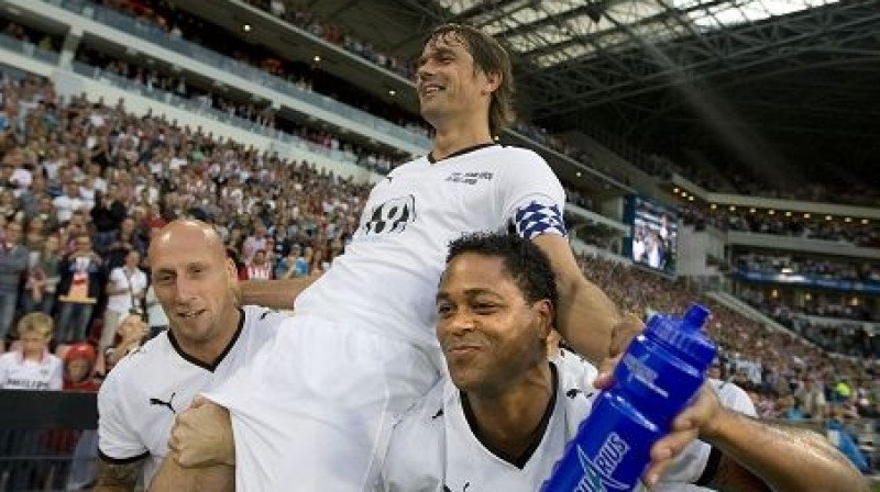 Jāps Stams, Filips Koku un Patriks Kluiverts
Foto: Sportweek.nl