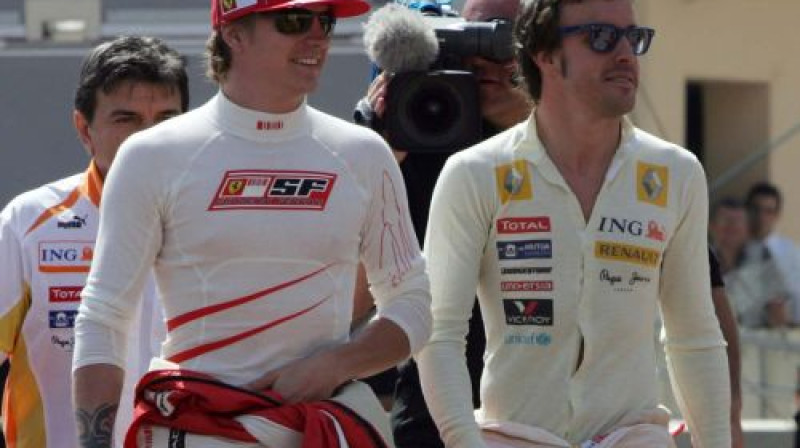 Vai tiešām Valensijā Kimi Raikonena komandas biedrs būs Fernando Alonso?
Foto: Digitale