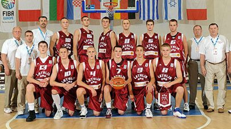 Latvijas U-18 basketbola izlase 
Foto: FIBA Europe