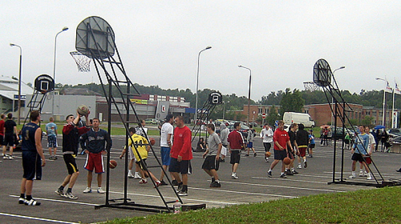 Ielu basketbols 27.jūnijā Aizkrauklē
Foto: Gacho