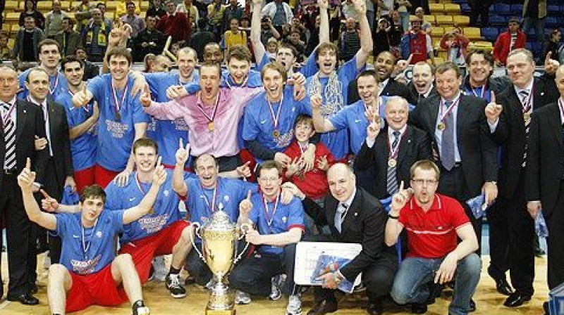 Pērnās sezonas čempione - Maskavas CSKA
Foto: cskabasket.com