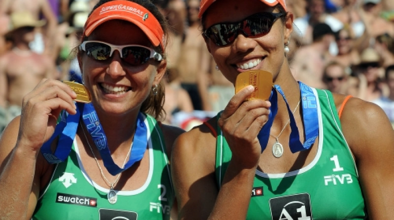 Žuliana un Larisa
Foto: www.fivb.com