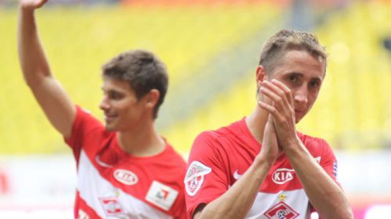 "Spartak" atvadās no cīņas par kausu
Foto: ITAR-TASS