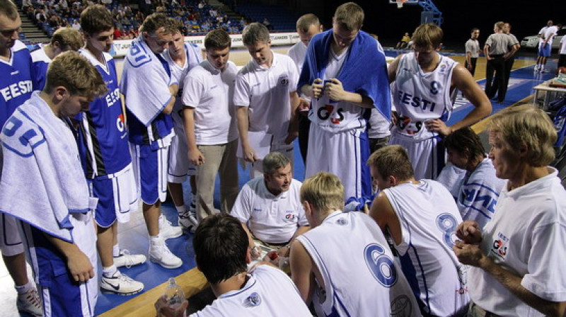 Igaunijas izlases basketbolisti
Foto: www.sport.err.ee