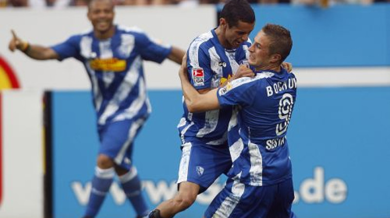 "Bochum" spēlētāji atspēlēja trīs vārtu deficītu
Foto: AP