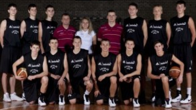 Latvijas U-16 kadetu izlase
Foto: basket.lv