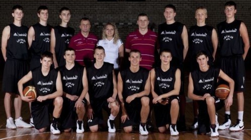 Latvijas kadetu izlase
Foto: basket.lv