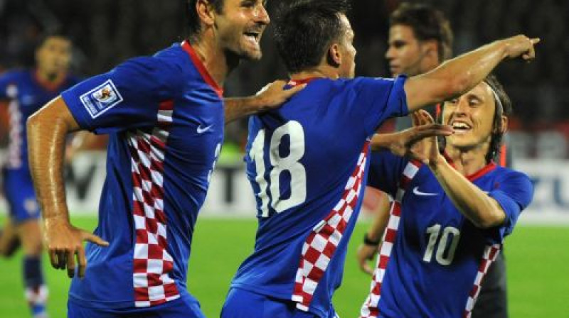 Horvātija var līksmot
Foto: AFP