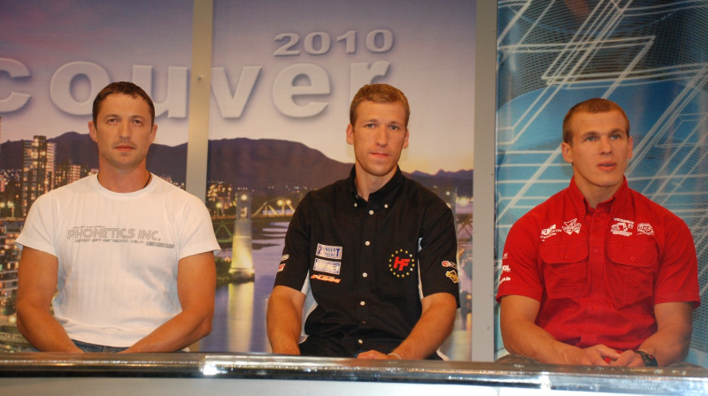 Māris Rupeiks, Kaspars Liepiņš, Kaspars Stupelis
Foto: LTV Sports
