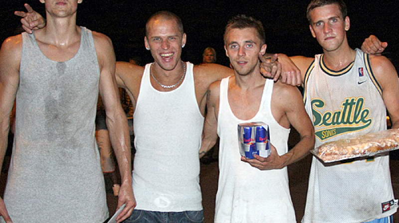 "Mazais" kopā ar DJ "Kress"
Foto: Renārs Buivids