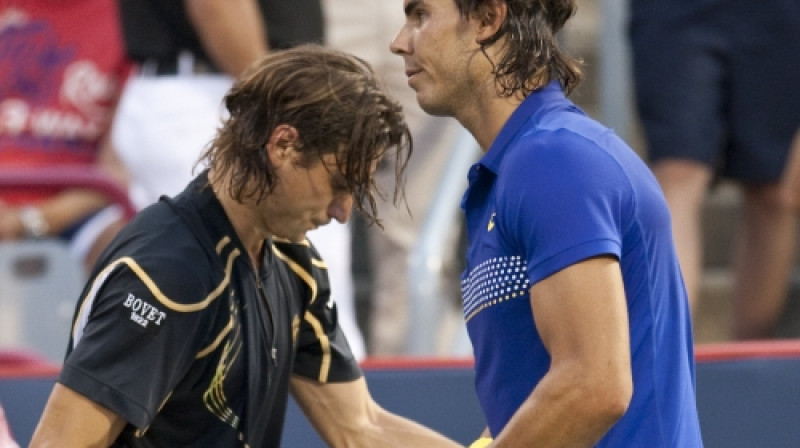 Davids Ferers un Rafaels Nadals
Foto: AFP