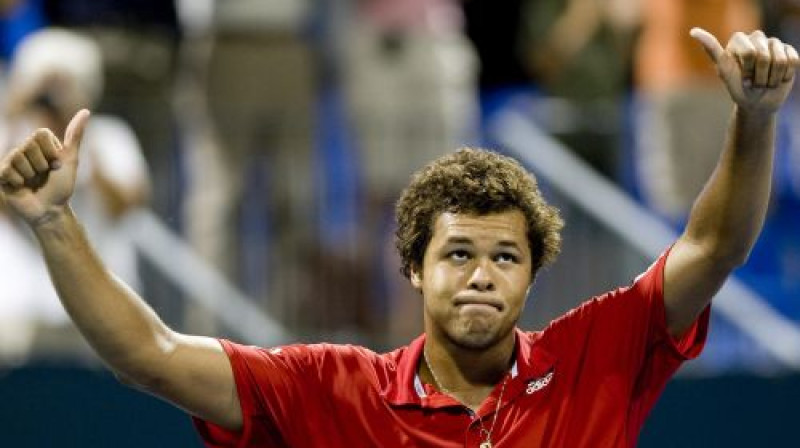 Žo-Vilfrīds Tsonga
Foto: AFP