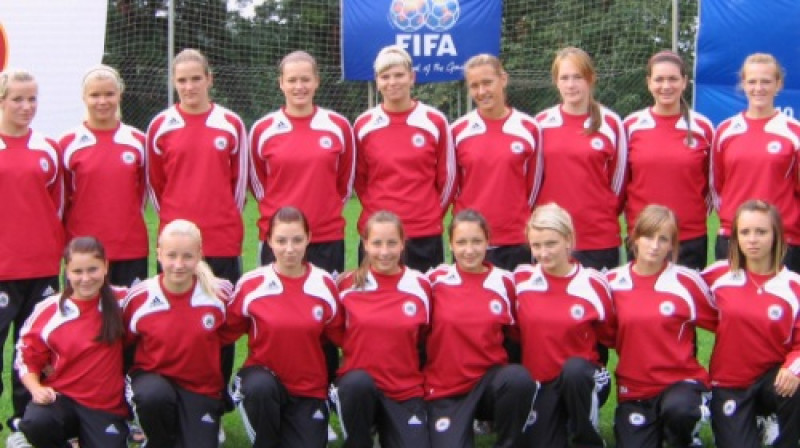 Latvijas U-19 futbolistes
Foto: LFF