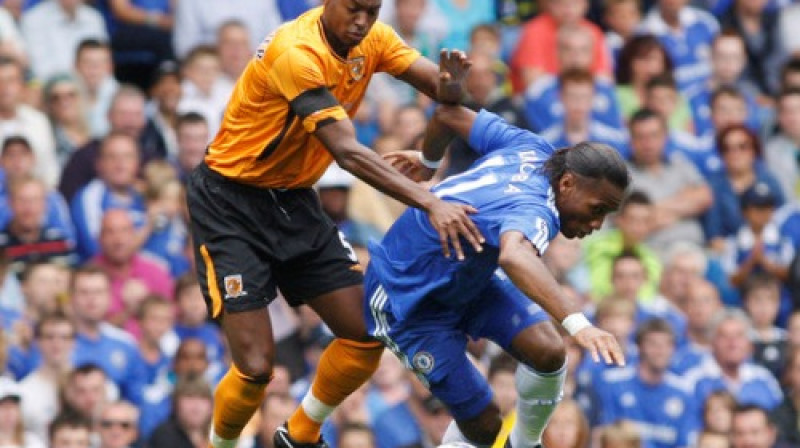 Epizode no "Chelsea" un "Hull City" spēles
Foto: AP