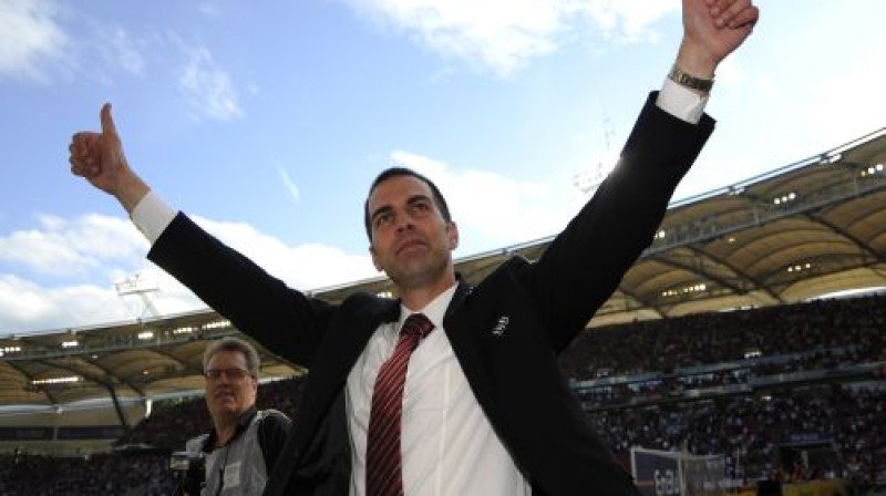 "Stuttgart" galvenais treneris Markuss Babels
Foto: AP